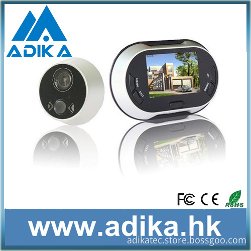 3.5" LCD Screen Digital Door Peephole Viewer with Doorbell Function (ADK-T109)